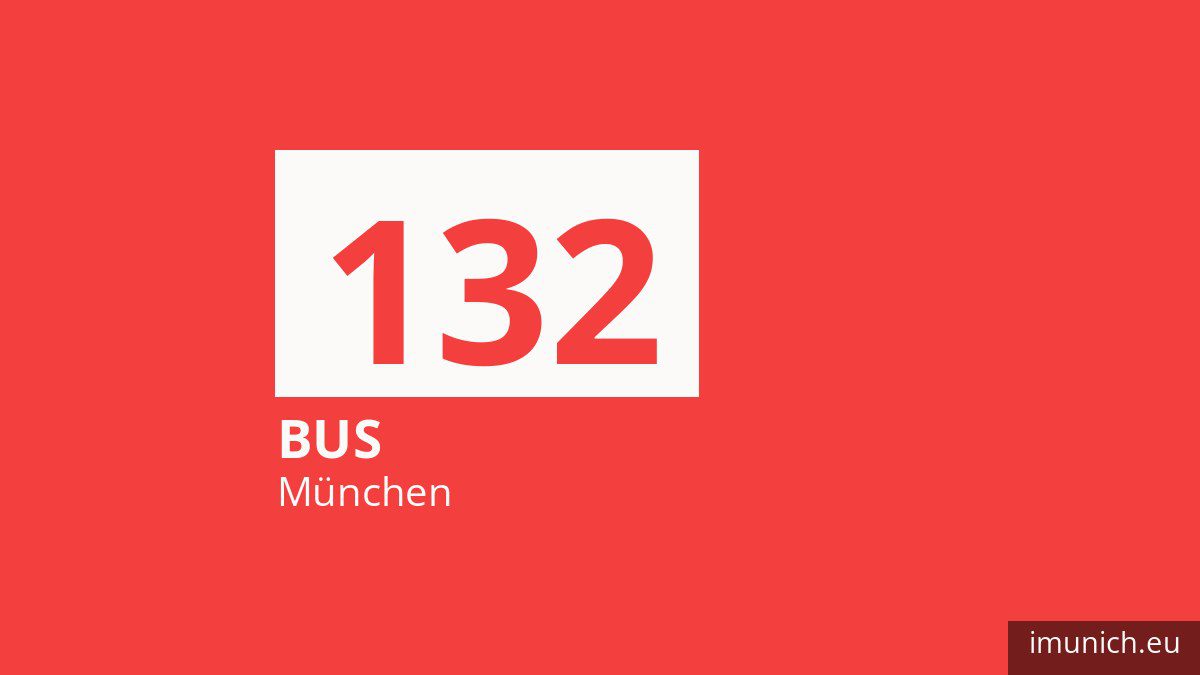 Bus 132 in München