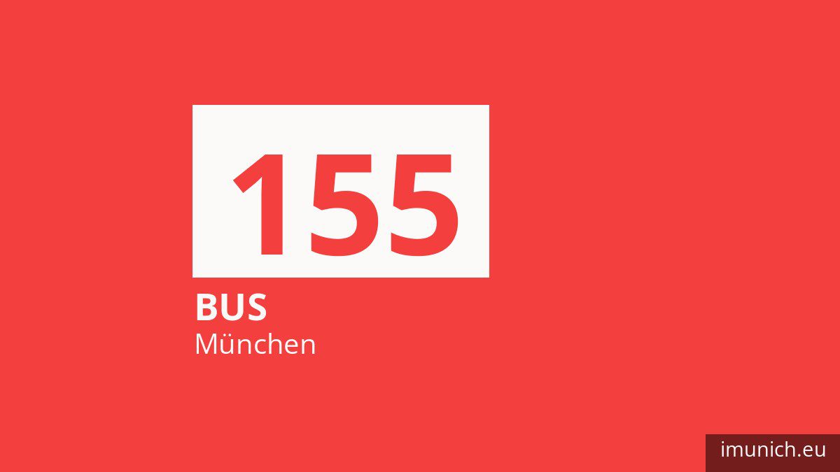 Bus 155 in München