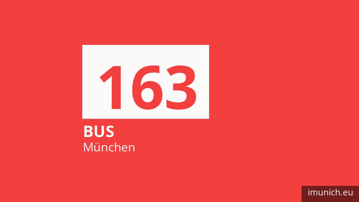 Bus 163 in München