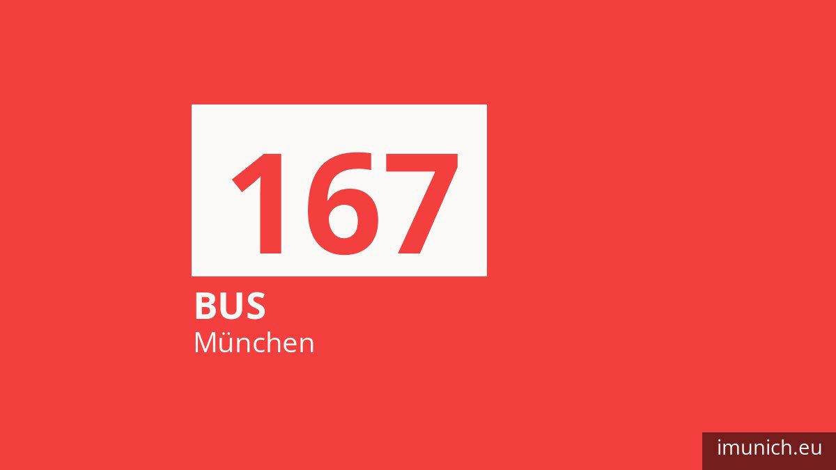 Bus 167 in München