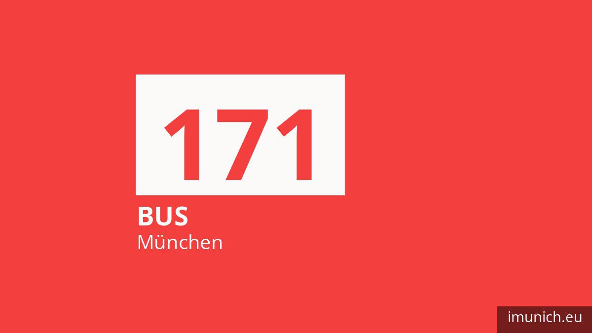 Bus 171 in München