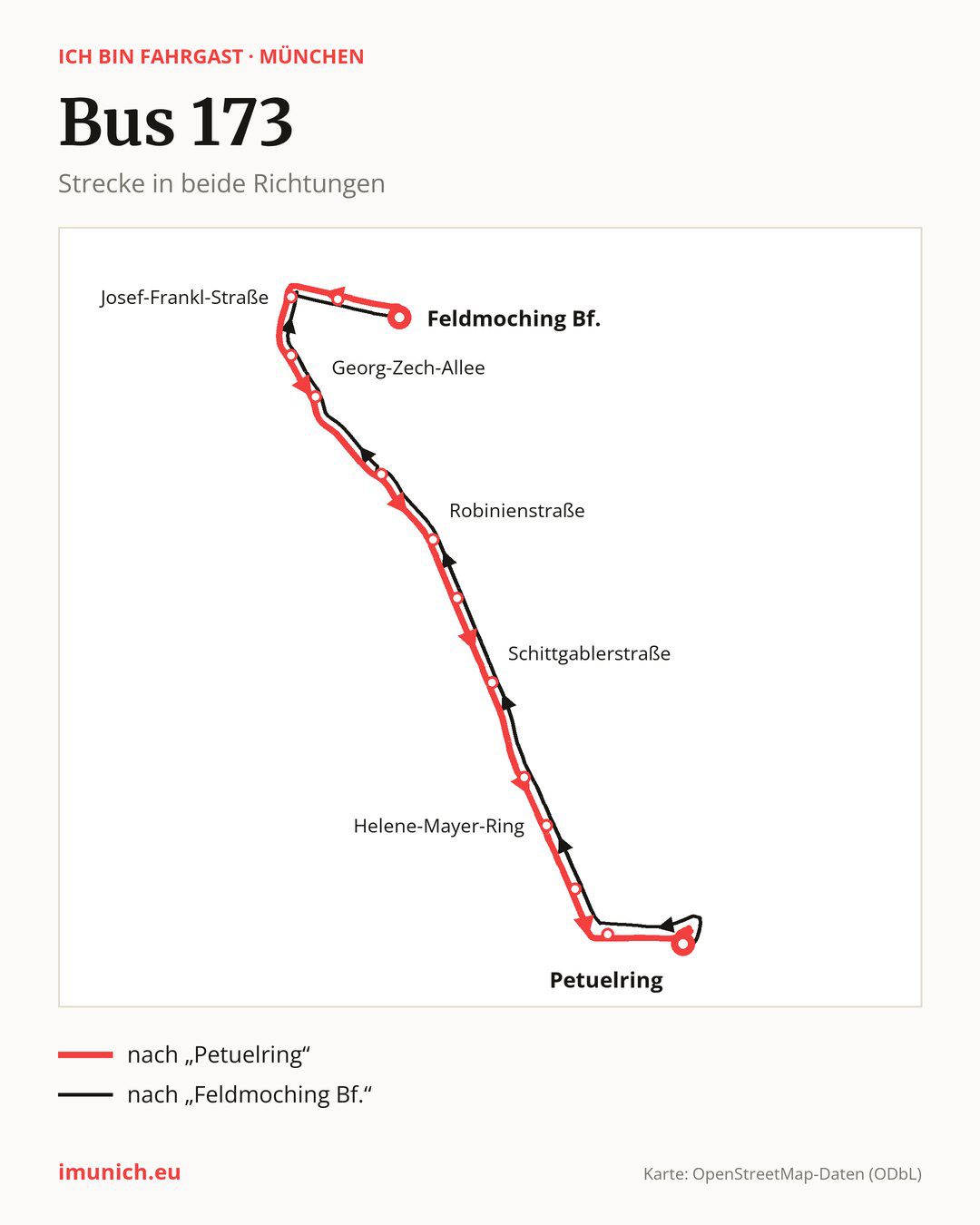Bus 173 in München