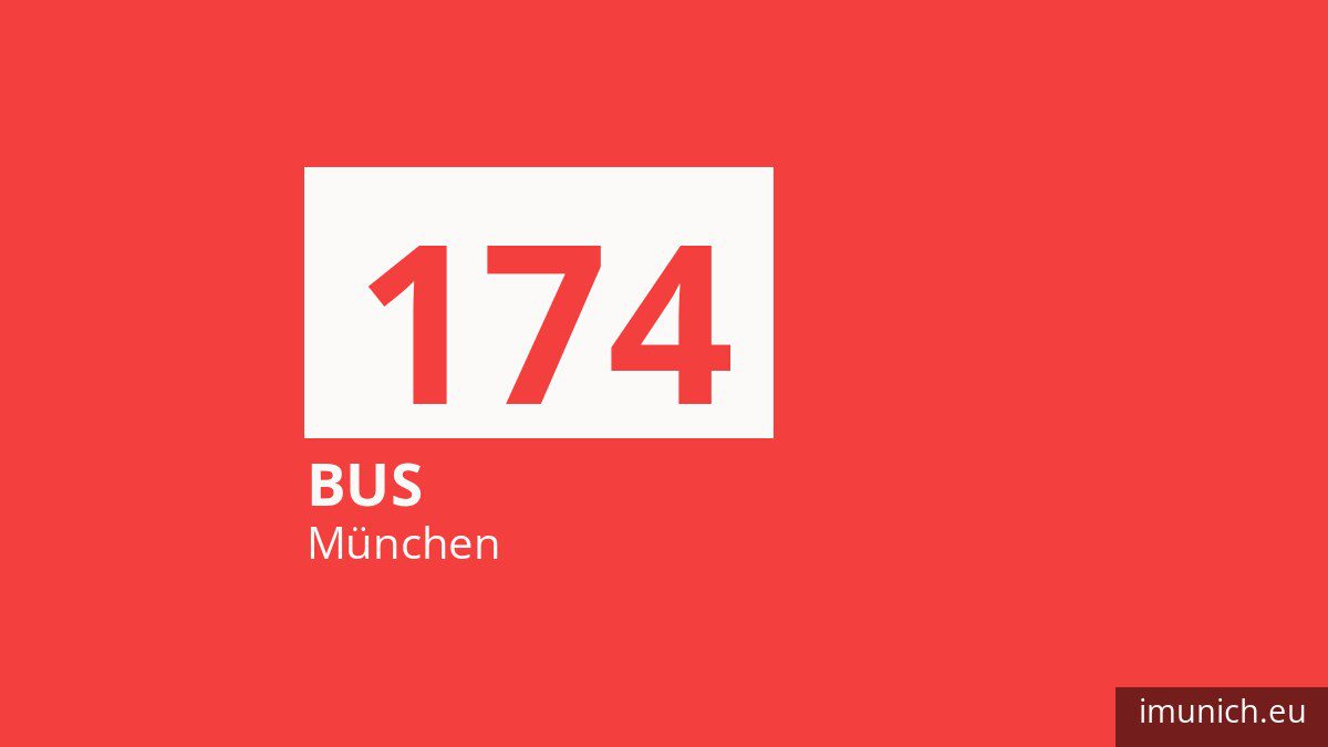 Bus 174 in München