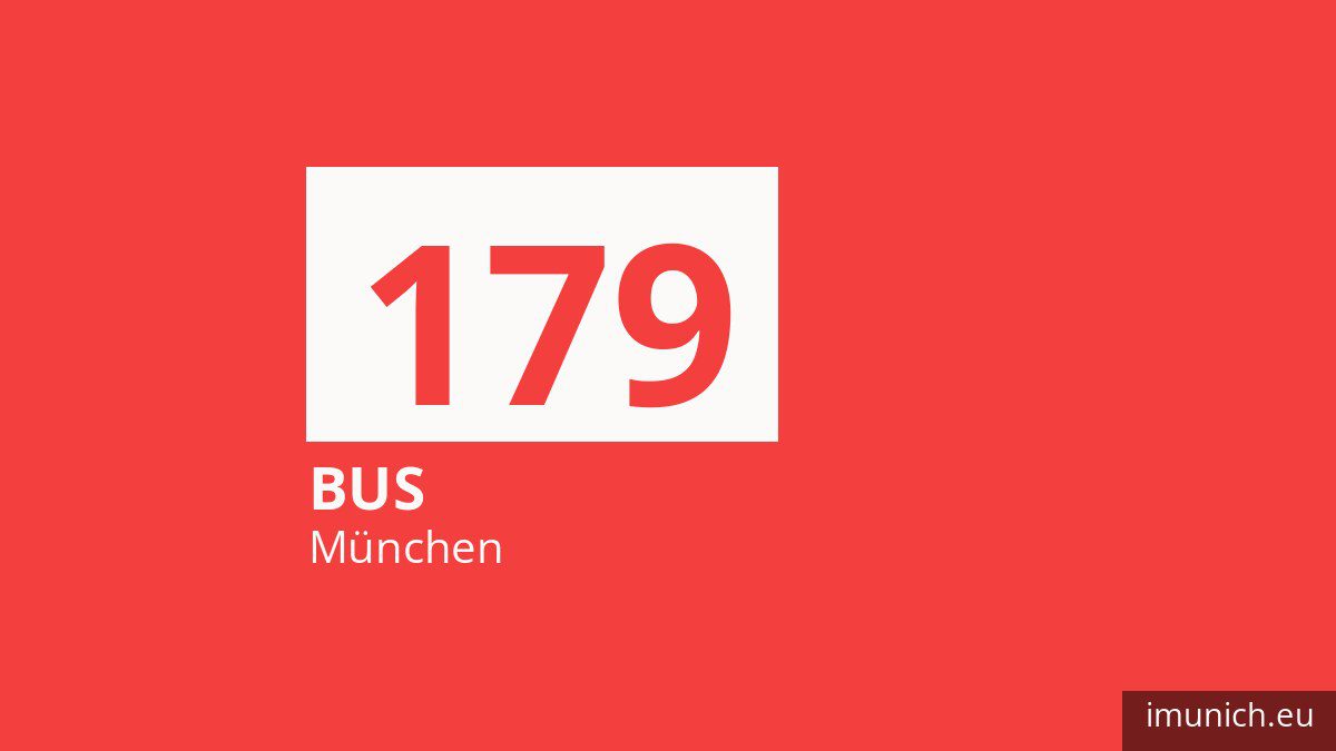 Bus 179 in München