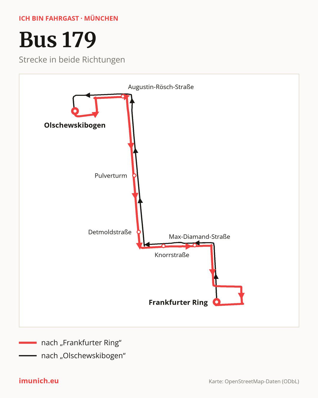 Bus 179 in München