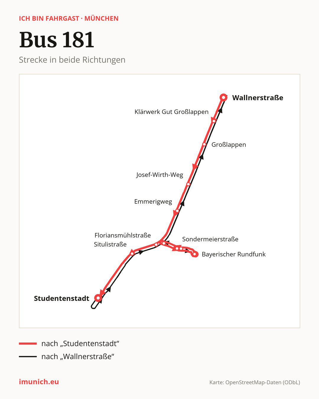 Bus 181 in München