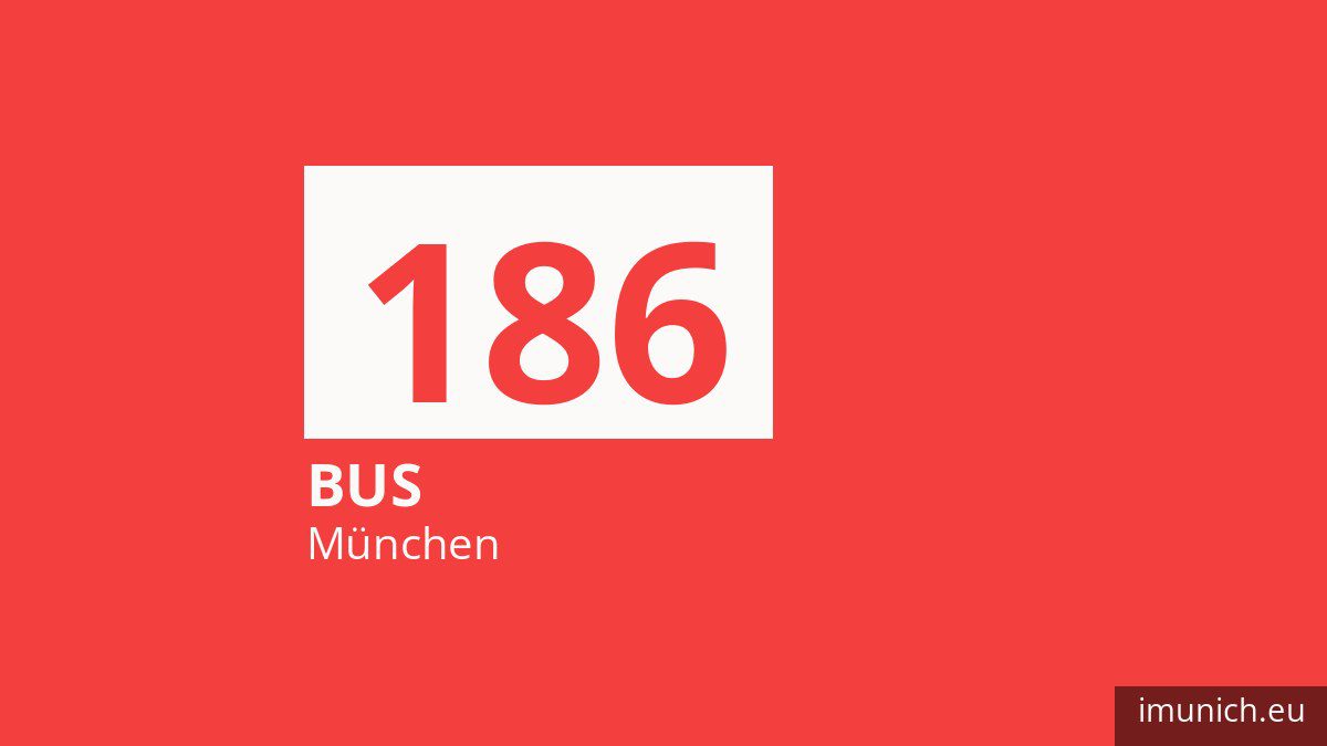 Bus 186 in München