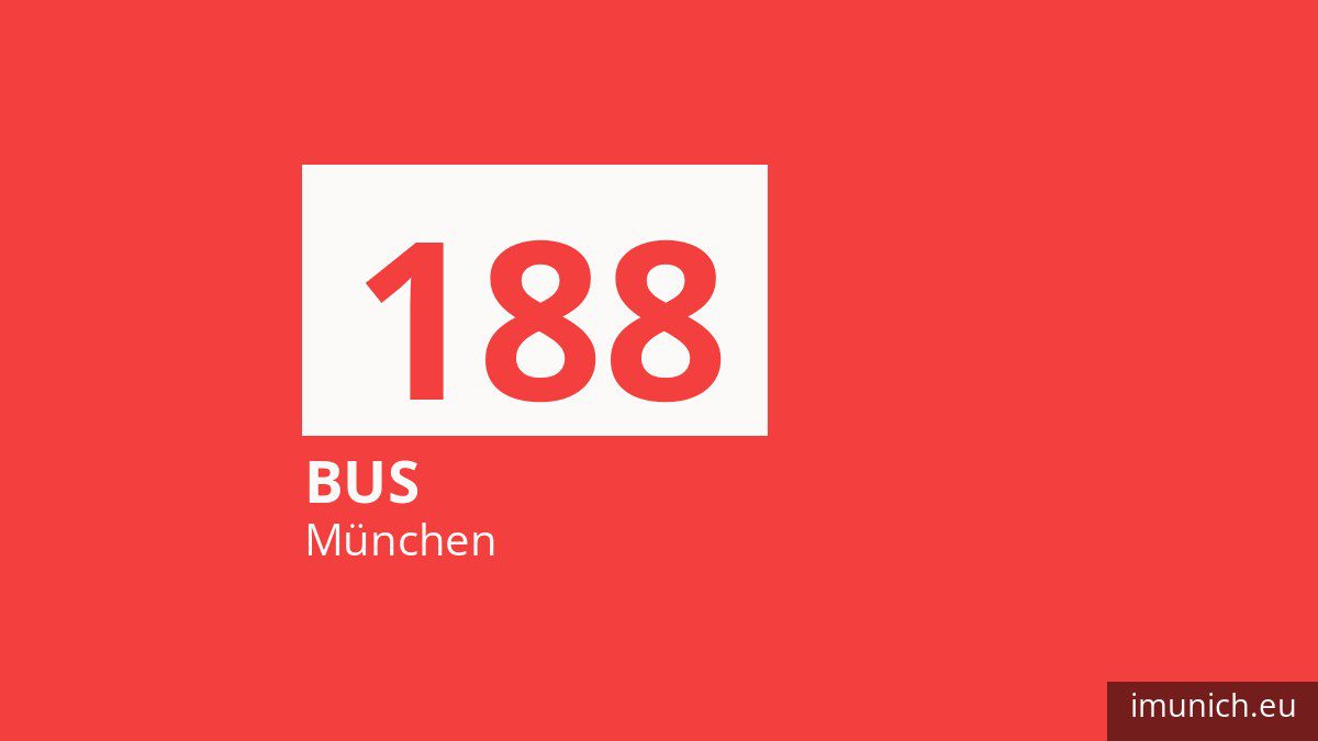 Bus 188 in München