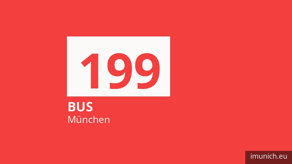 Bus 199 in München