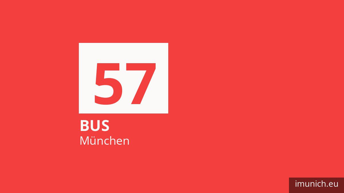 Bus 57 in München