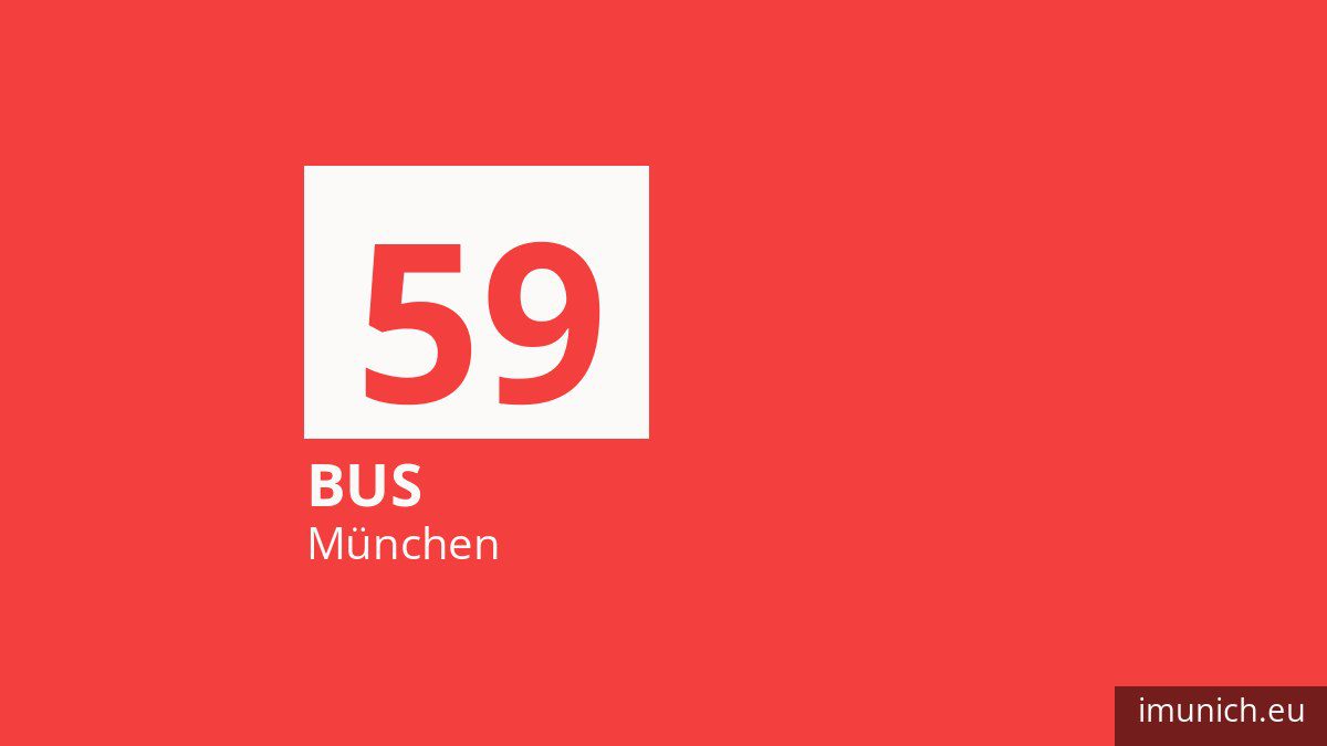 Bus 59 in München