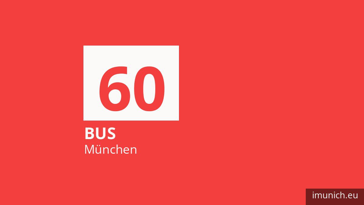 Bus 60 in München