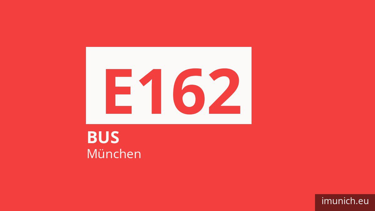 Bus E162 in München