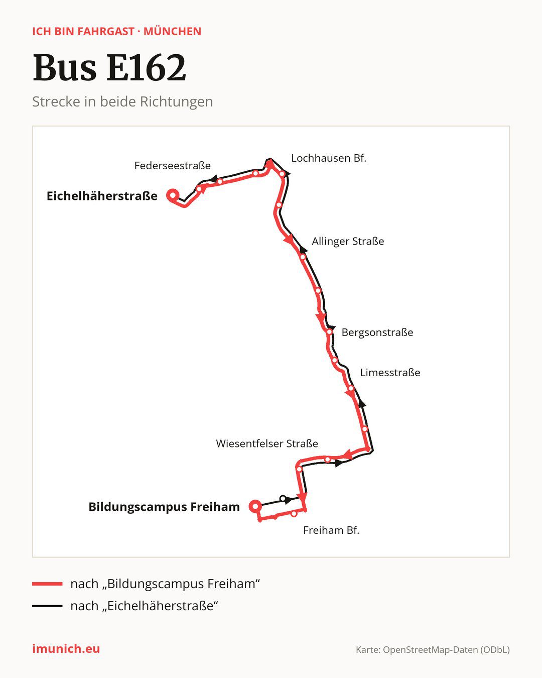 Bus E162 in München