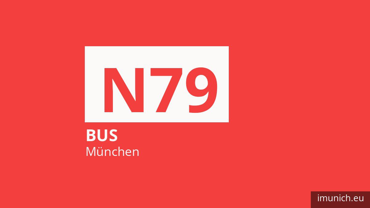 Nachtbus N79 in München